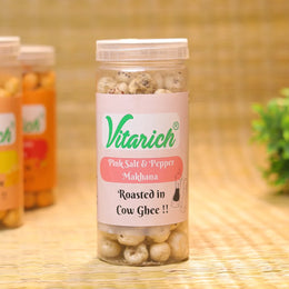 Pink Salt & Pepper Makhana